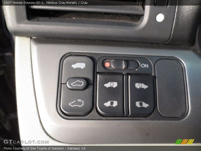 Nimbus Gray Metallic / Gray 2007 Honda Odyssey EX-L