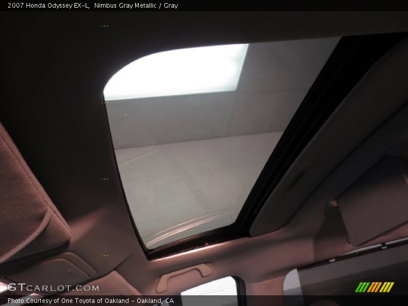 Nimbus Gray Metallic / Gray 2007 Honda Odyssey EX-L