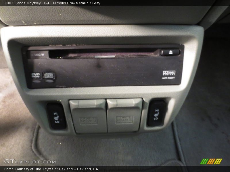 Nimbus Gray Metallic / Gray 2007 Honda Odyssey EX-L