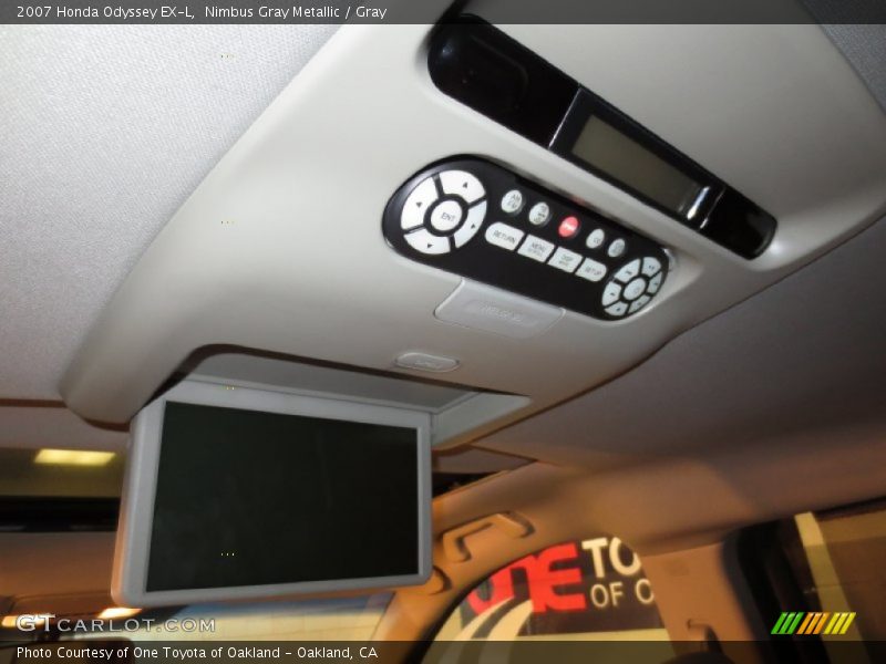 Nimbus Gray Metallic / Gray 2007 Honda Odyssey EX-L