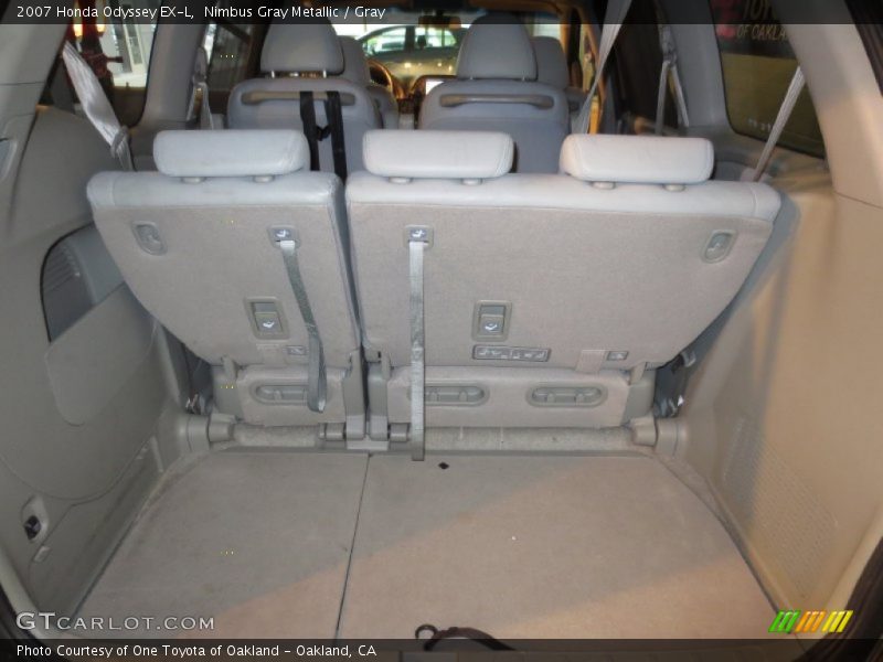 Nimbus Gray Metallic / Gray 2007 Honda Odyssey EX-L
