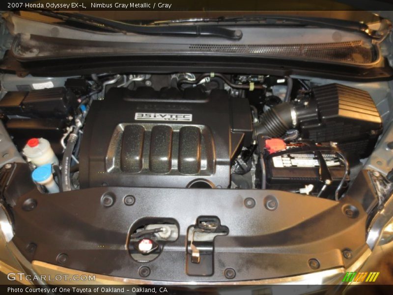 Nimbus Gray Metallic / Gray 2007 Honda Odyssey EX-L