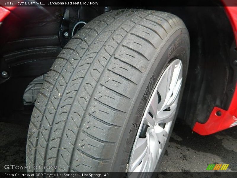 Barcelona Red Metallic / Ivory 2012 Toyota Camry LE