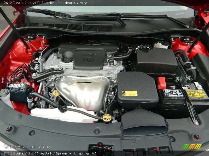 Barcelona Red Metallic / Ivory 2012 Toyota Camry LE