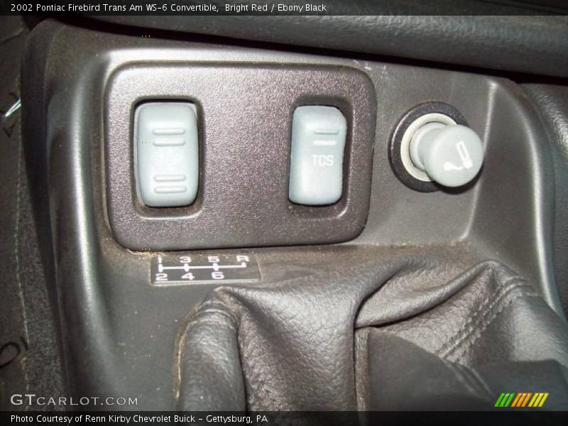 Bright Red / Ebony Black 2002 Pontiac Firebird Trans Am WS-6 Convertible