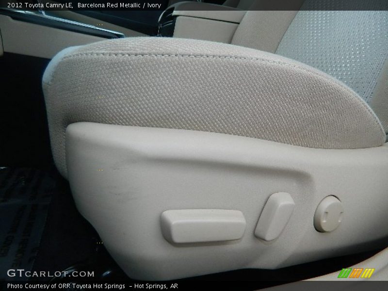 Barcelona Red Metallic / Ivory 2012 Toyota Camry LE