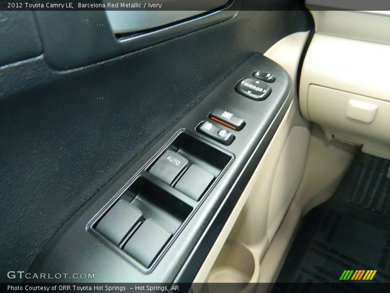 Barcelona Red Metallic / Ivory 2012 Toyota Camry LE