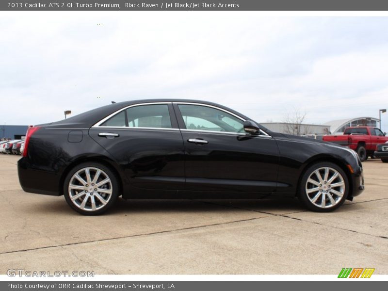 Black Raven / Jet Black/Jet Black Accents 2013 Cadillac ATS 2.0L Turbo Premium
