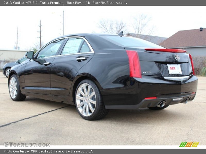 Black Raven / Jet Black/Jet Black Accents 2013 Cadillac ATS 2.0L Turbo Premium