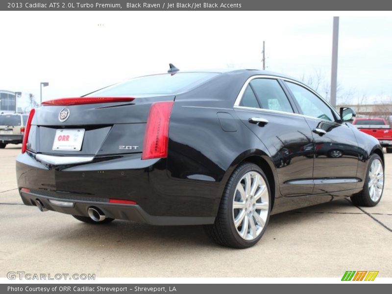 Black Raven / Jet Black/Jet Black Accents 2013 Cadillac ATS 2.0L Turbo Premium