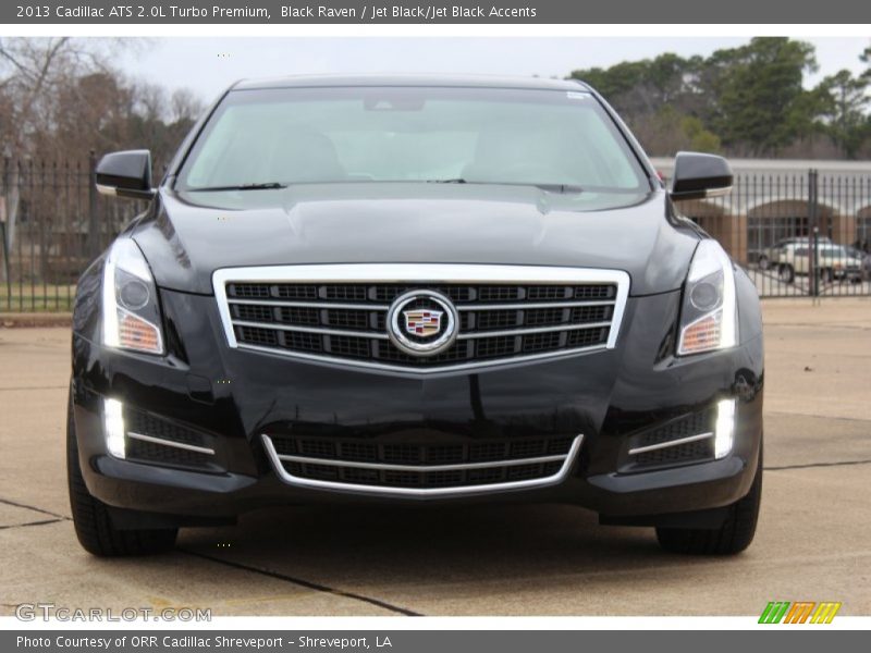 Black Raven / Jet Black/Jet Black Accents 2013 Cadillac ATS 2.0L Turbo Premium