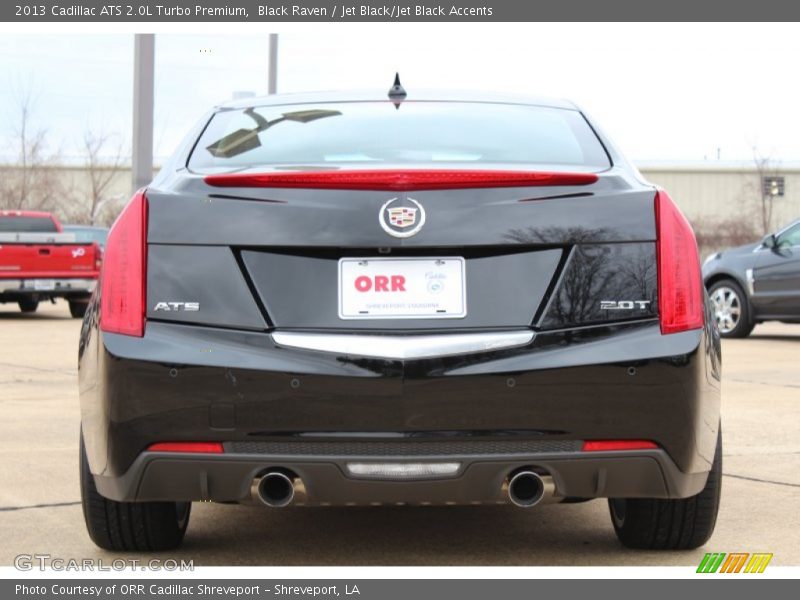 Black Raven / Jet Black/Jet Black Accents 2013 Cadillac ATS 2.0L Turbo Premium