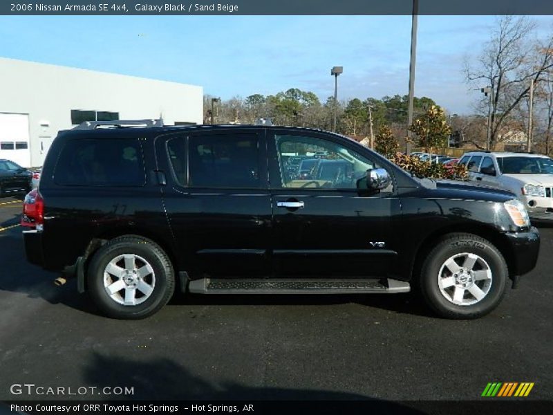 Galaxy Black / Sand Beige 2006 Nissan Armada SE 4x4