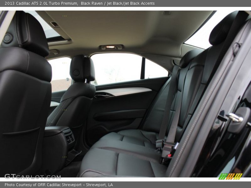 Rear Seat of 2013 ATS 2.0L Turbo Premium