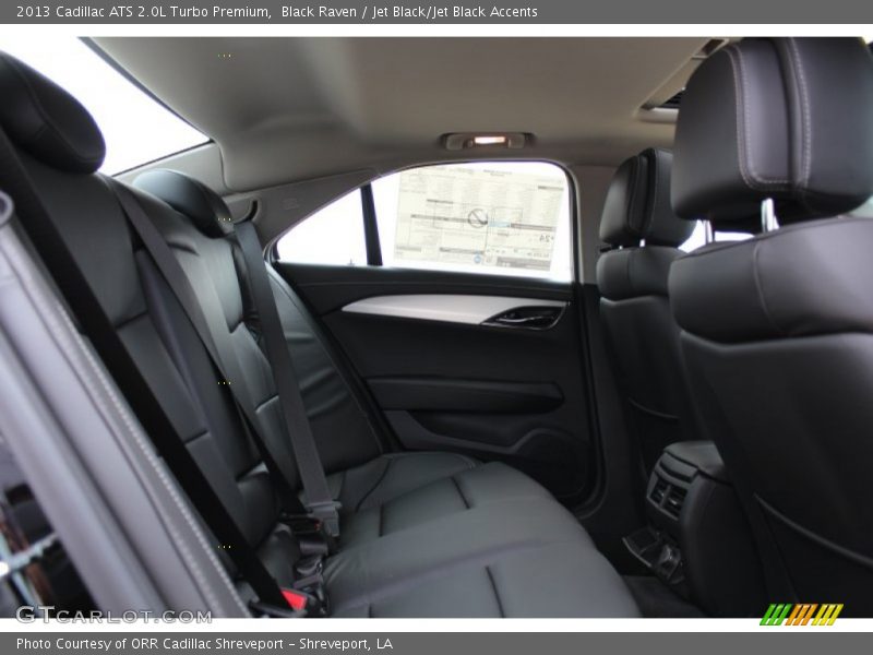 Black Raven / Jet Black/Jet Black Accents 2013 Cadillac ATS 2.0L Turbo Premium