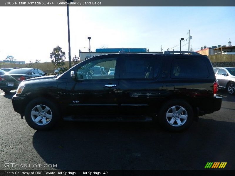 Galaxy Black / Sand Beige 2006 Nissan Armada SE 4x4