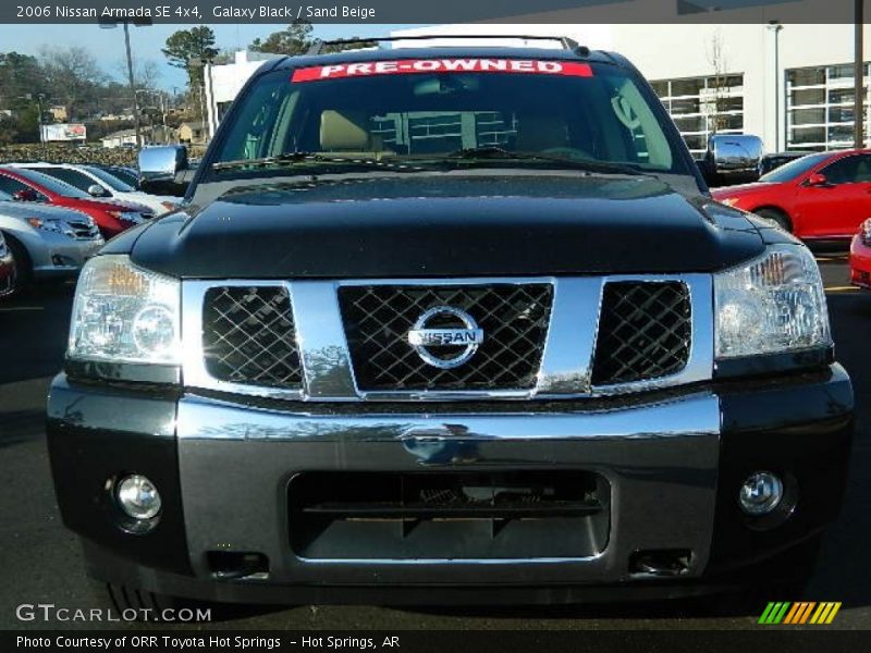 Galaxy Black / Sand Beige 2006 Nissan Armada SE 4x4