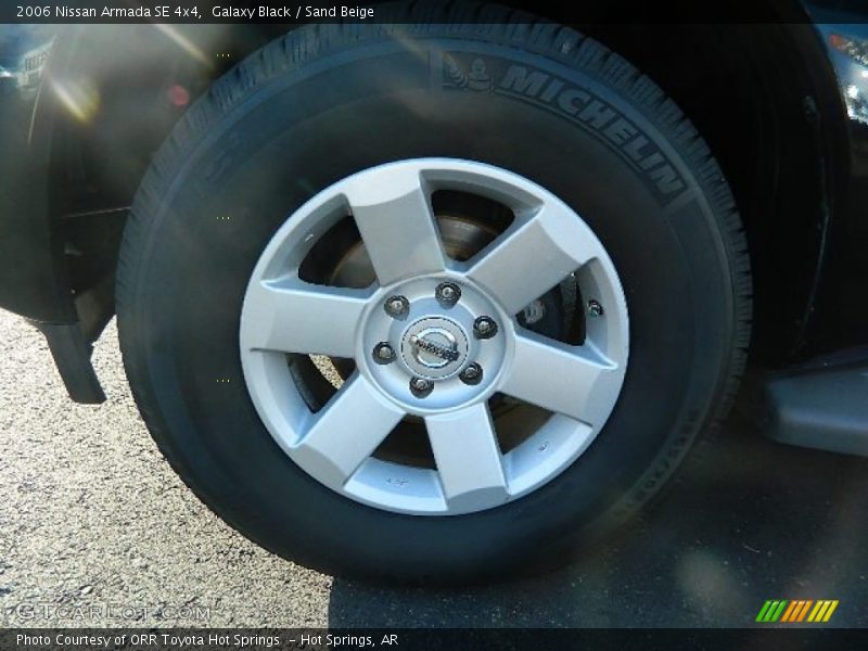 Galaxy Black / Sand Beige 2006 Nissan Armada SE 4x4