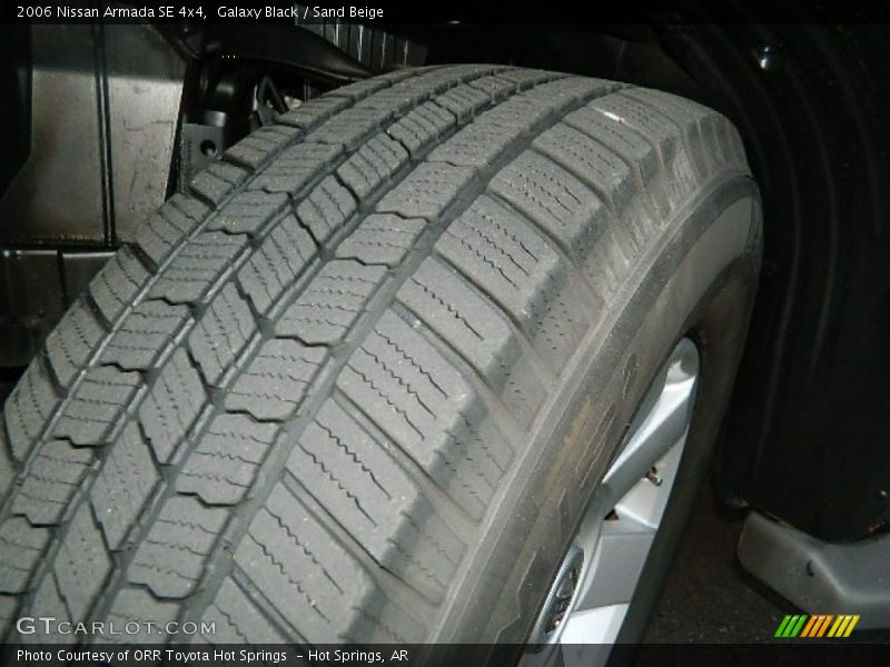Galaxy Black / Sand Beige 2006 Nissan Armada SE 4x4