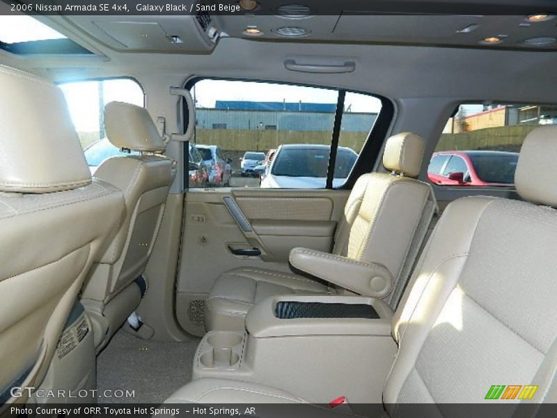 Galaxy Black / Sand Beige 2006 Nissan Armada SE 4x4