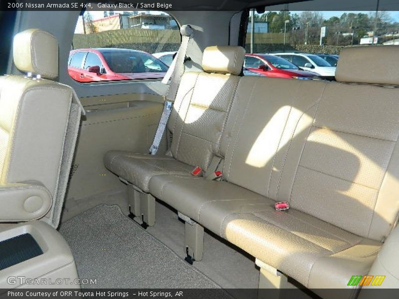 Galaxy Black / Sand Beige 2006 Nissan Armada SE 4x4