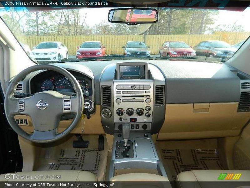 Galaxy Black / Sand Beige 2006 Nissan Armada SE 4x4
