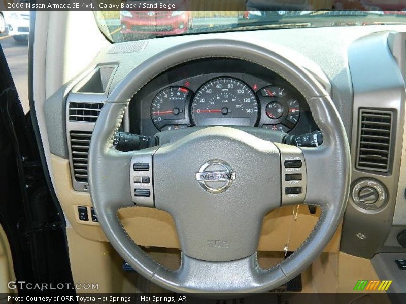 Galaxy Black / Sand Beige 2006 Nissan Armada SE 4x4