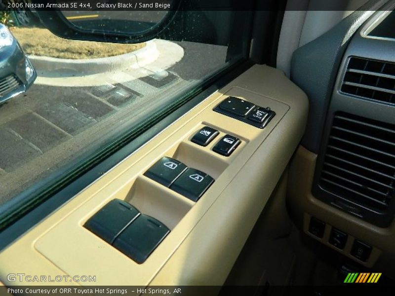 Galaxy Black / Sand Beige 2006 Nissan Armada SE 4x4