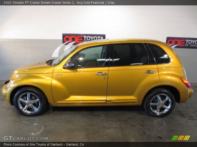 Inca Gold Pearlcoat / Gray 2002 Chrysler PT Cruiser Dream Cruiser Series 1