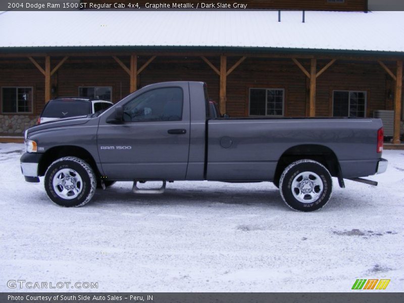 Graphite Metallic / Dark Slate Gray 2004 Dodge Ram 1500 ST Regular Cab 4x4