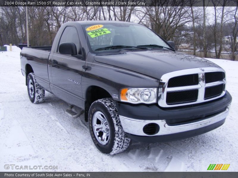 Graphite Metallic / Dark Slate Gray 2004 Dodge Ram 1500 ST Regular Cab 4x4