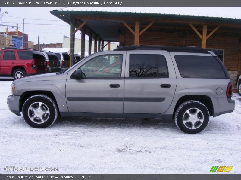 Graystone Metallic / Light Gray 2005 Chevrolet TrailBlazer EXT LS