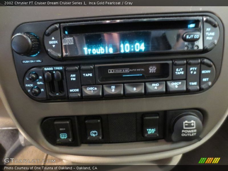 Audio System of 2002 PT Cruiser Dream Cruiser Series 1