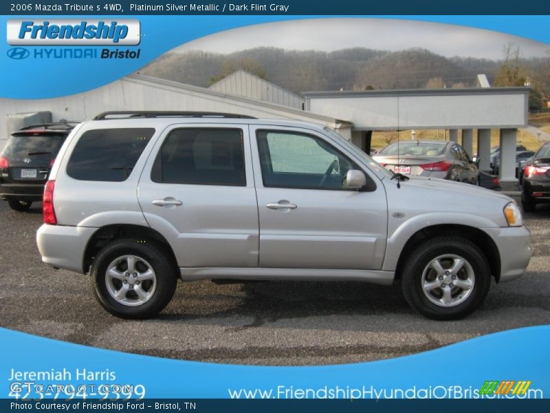 Platinum Silver Metallic / Dark Flint Gray 2006 Mazda Tribute s 4WD