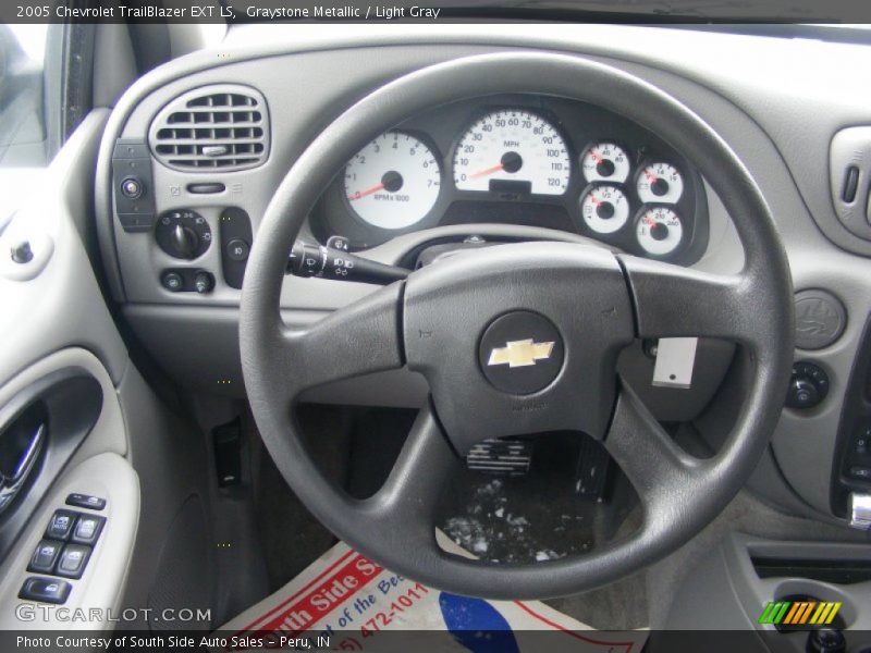 Graystone Metallic / Light Gray 2005 Chevrolet TrailBlazer EXT LS