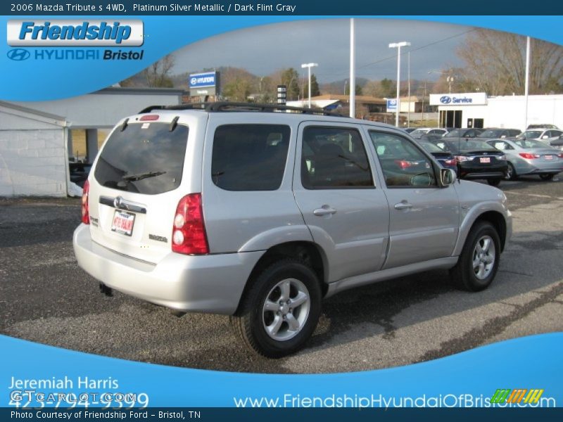 Platinum Silver Metallic / Dark Flint Gray 2006 Mazda Tribute s 4WD