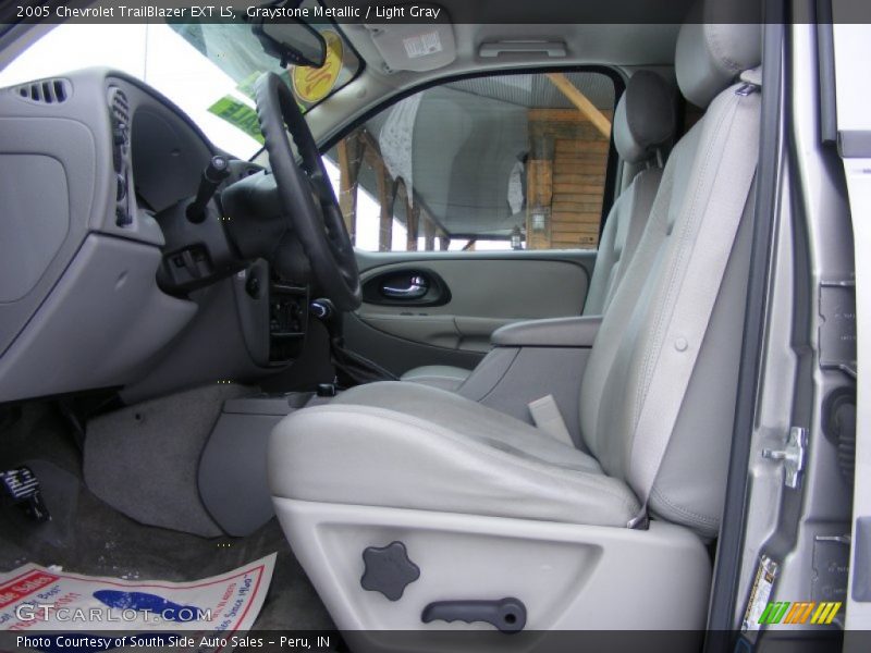 Graystone Metallic / Light Gray 2005 Chevrolet TrailBlazer EXT LS