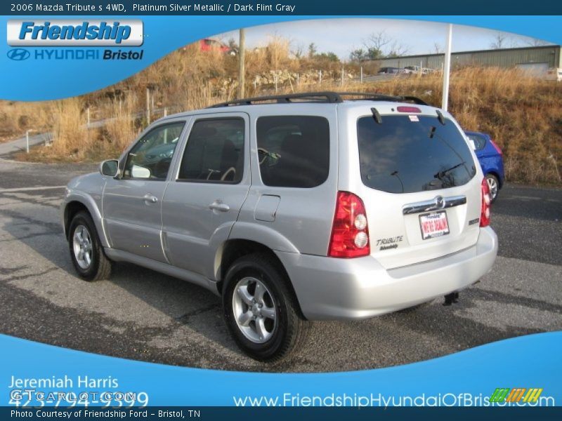 Platinum Silver Metallic / Dark Flint Gray 2006 Mazda Tribute s 4WD