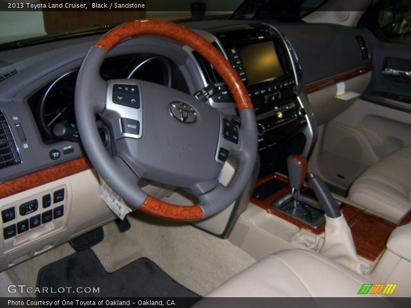 Black / Sandstone 2013 Toyota Land Cruiser
