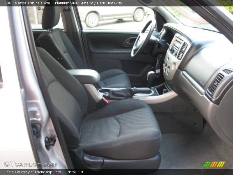 Platinum Silver Metallic / Dark Flint Gray 2006 Mazda Tribute s 4WD