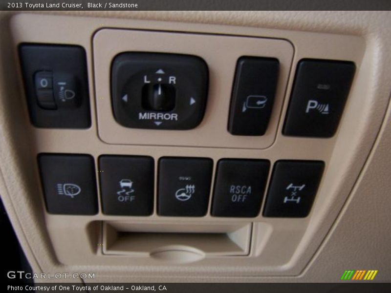 Black / Sandstone 2013 Toyota Land Cruiser