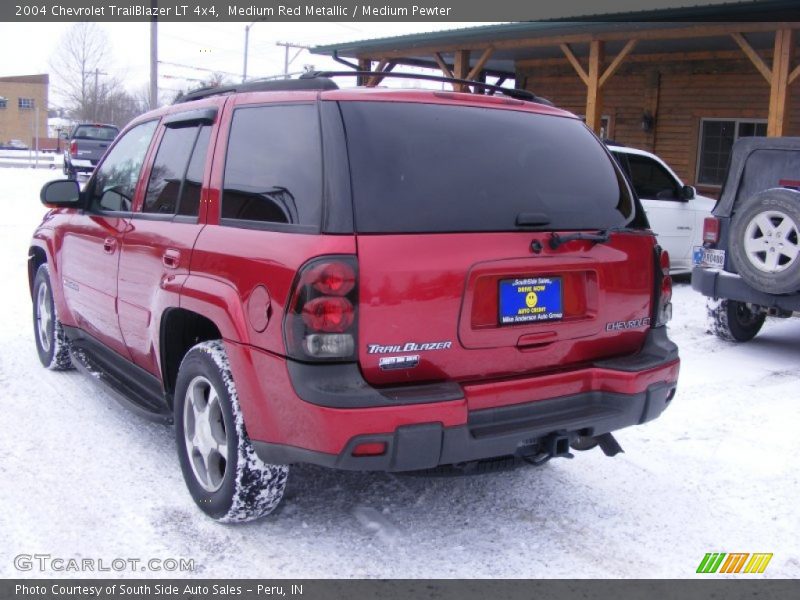 Medium Red Metallic / Medium Pewter 2004 Chevrolet TrailBlazer LT 4x4