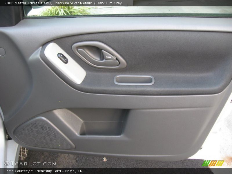 Platinum Silver Metallic / Dark Flint Gray 2006 Mazda Tribute s 4WD