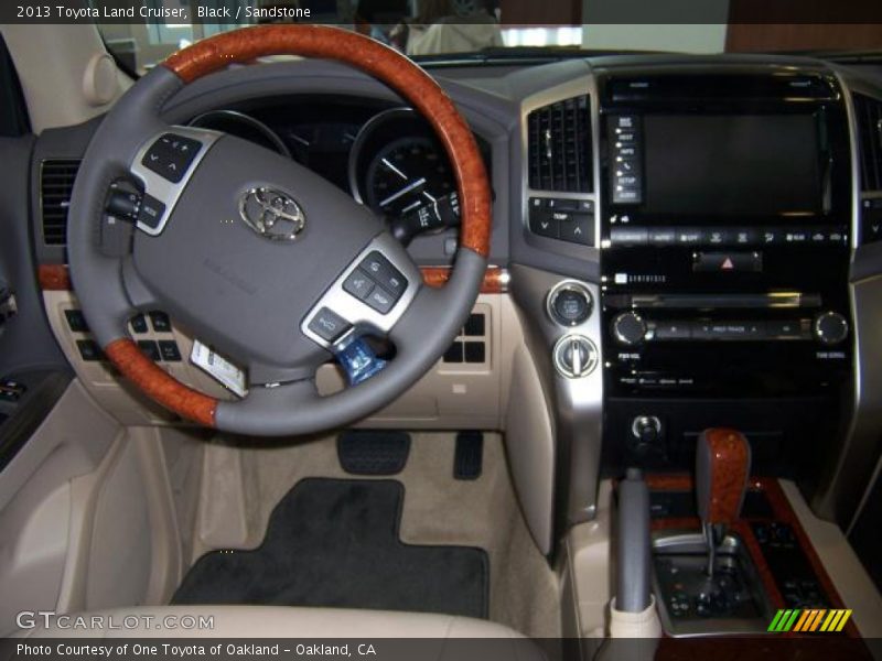 Black / Sandstone 2013 Toyota Land Cruiser