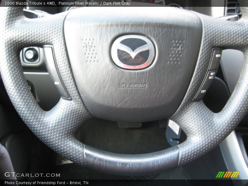 Platinum Silver Metallic / Dark Flint Gray 2006 Mazda Tribute s 4WD