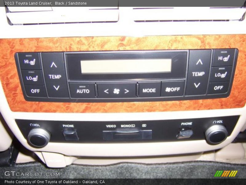 Black / Sandstone 2013 Toyota Land Cruiser