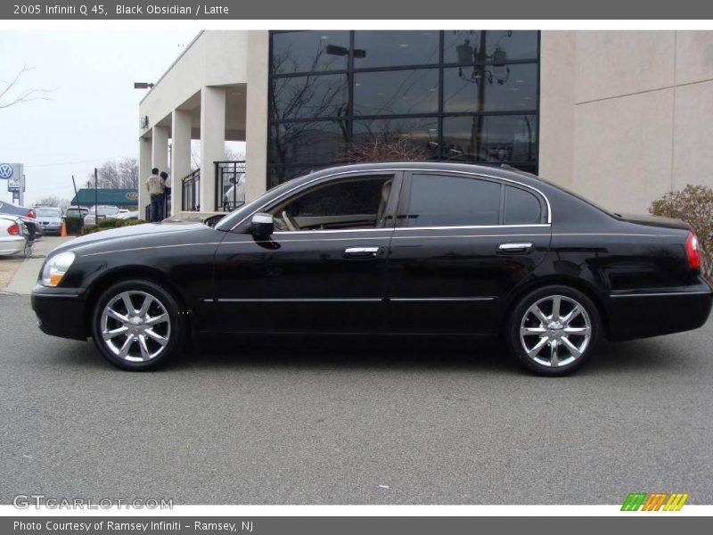 Black Obsidian / Latte 2005 Infiniti Q 45