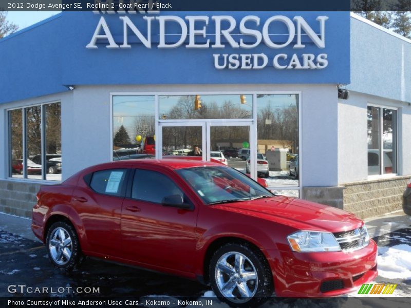 Redline 2-Coat Pearl / Black 2012 Dodge Avenger SE