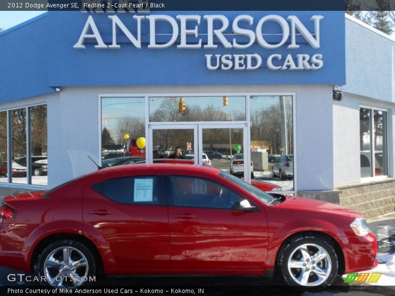 Redline 2-Coat Pearl / Black 2012 Dodge Avenger SE
