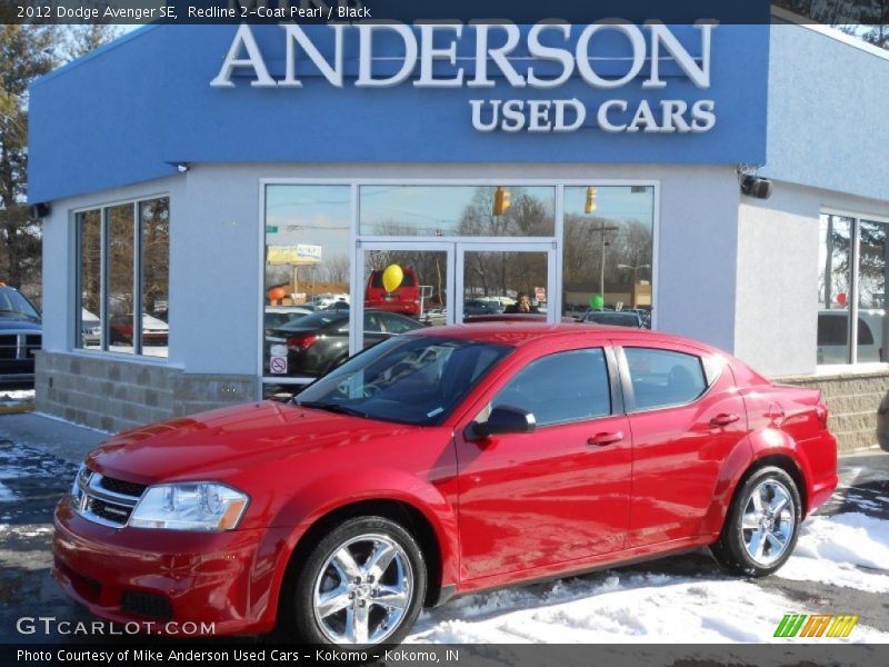 Redline 2-Coat Pearl / Black 2012 Dodge Avenger SE